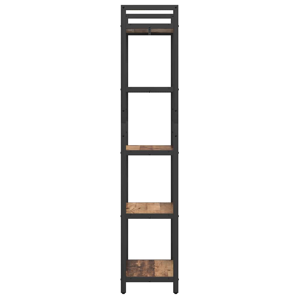 Bokhylle Gamle tre 56 x 34 x 171 cm Konstruert tre
