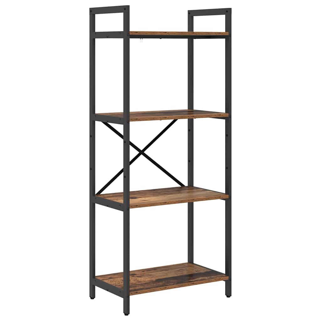 Bokhylle Gamle tre 56 x 34 x 133,5 cm Konstruert tre