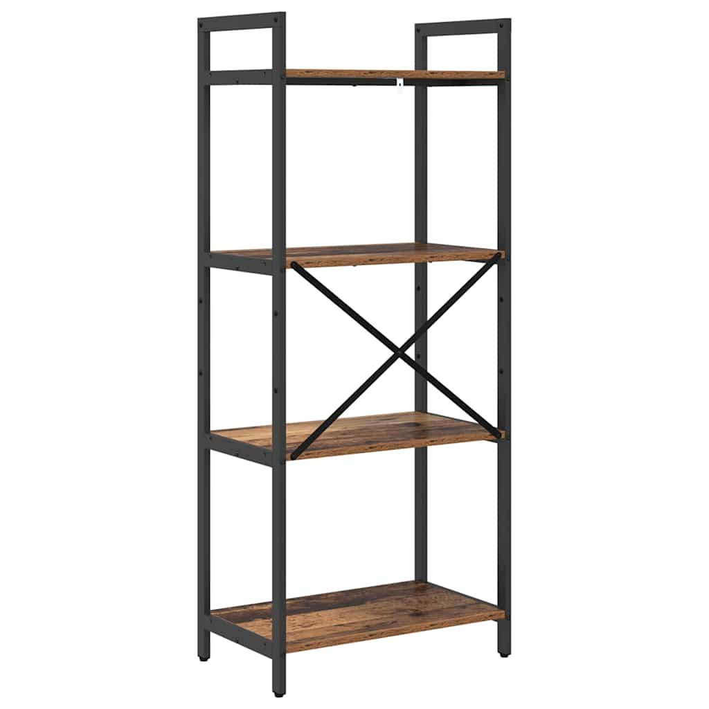 Bokhylle Gamle tre 56 x 34 x 133,5 cm Konstruert tre