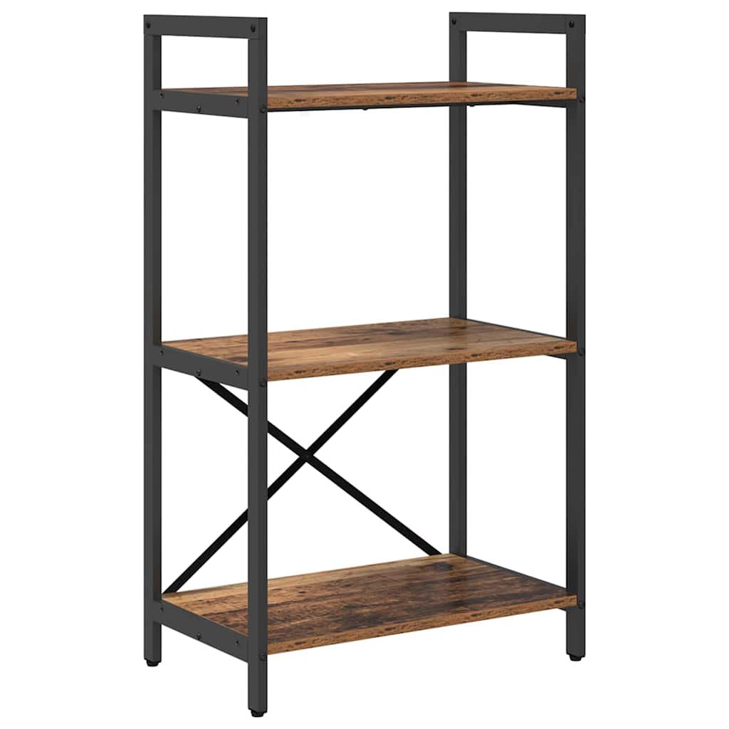 Bokhylle Gamle tre 56 x 34 x 96 cm Konstruert tre