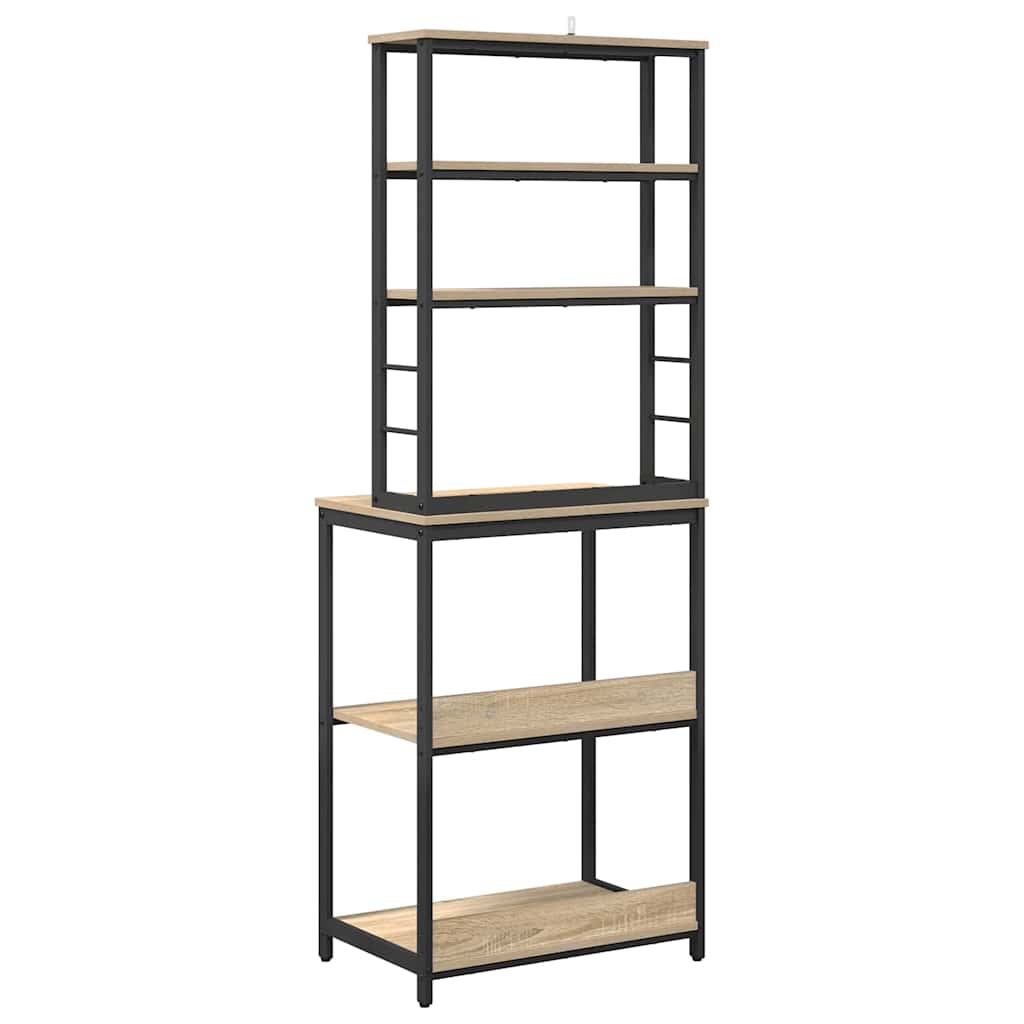 Kjøkkenskap Sonoma eik 60 x 40 x 168 cm Konstruert tre