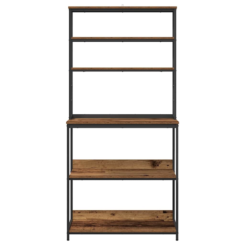 Kjøkkenskap Gamle tre 80 x 40 x 168 cm Konstruert tre