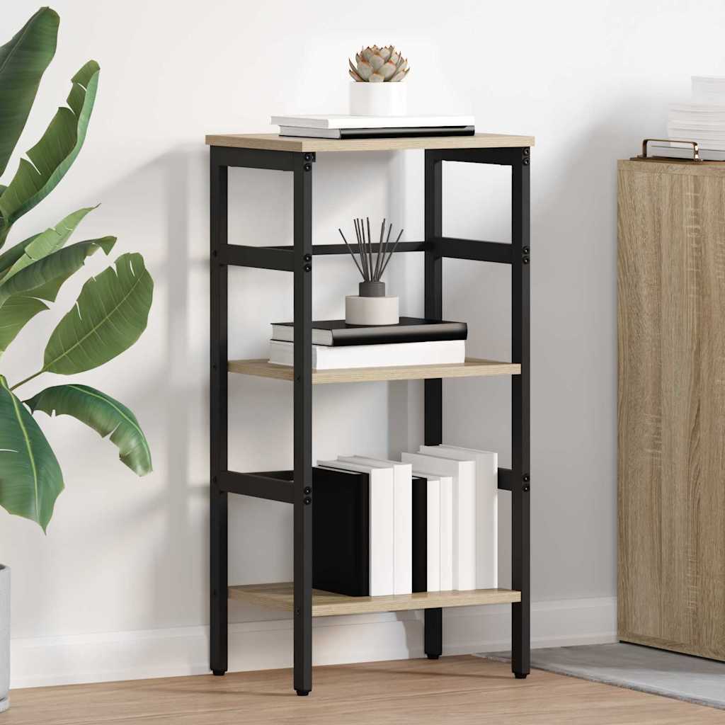 Bokhylle Sonoma eik 40 x 29,5 x 81 cm Konstruert tre