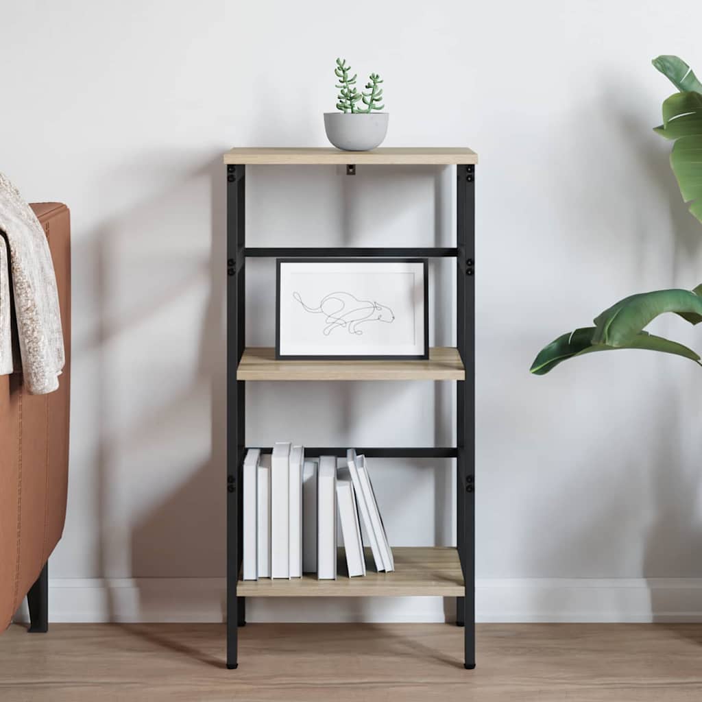 Bokhylle Sonoma eik 40 x 29,5 x 81 cm Konstruert tre