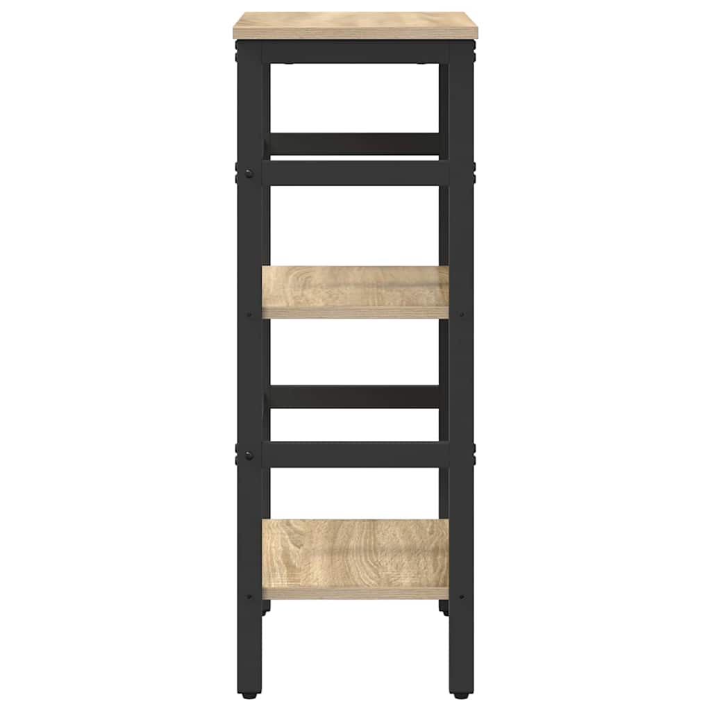 Bokhylle Sonoma eik 40 x 29,5 x 81 cm Konstruert tre