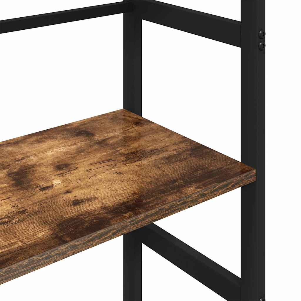 Bokhylle Røkt eik 40 x 29,5 x 81 cm Konstruert tre