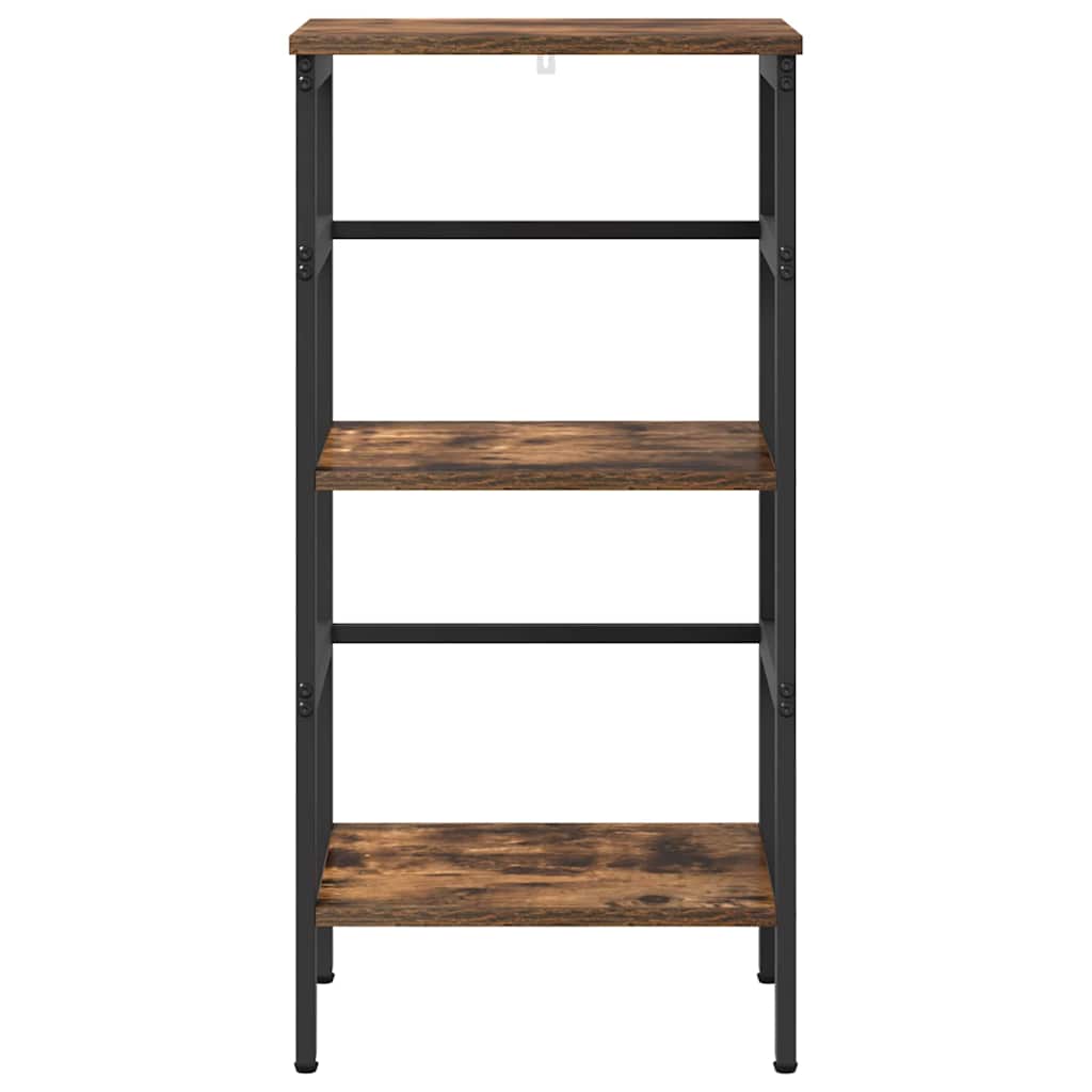 Bokhylle Røkt eik 40 x 29,5 x 81 cm Konstruert tre