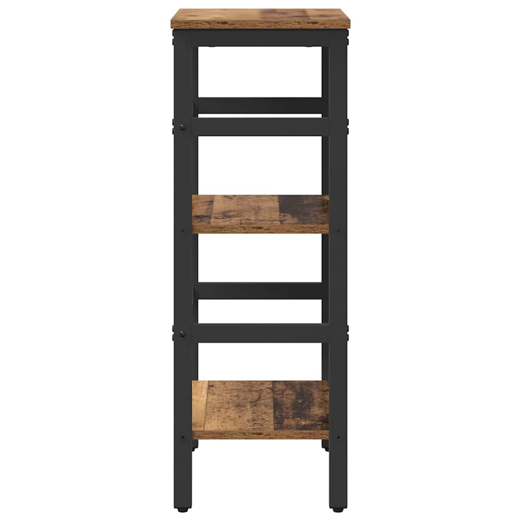 Bokhylle Gamle tre 40 x 29,5 x 81 cm Konstruert tre