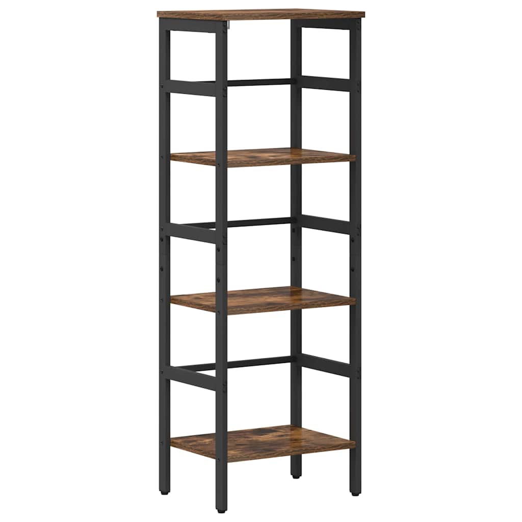 Bokhylle Røkt eik 40 x 29,5 x 115 cm Konstruert tre