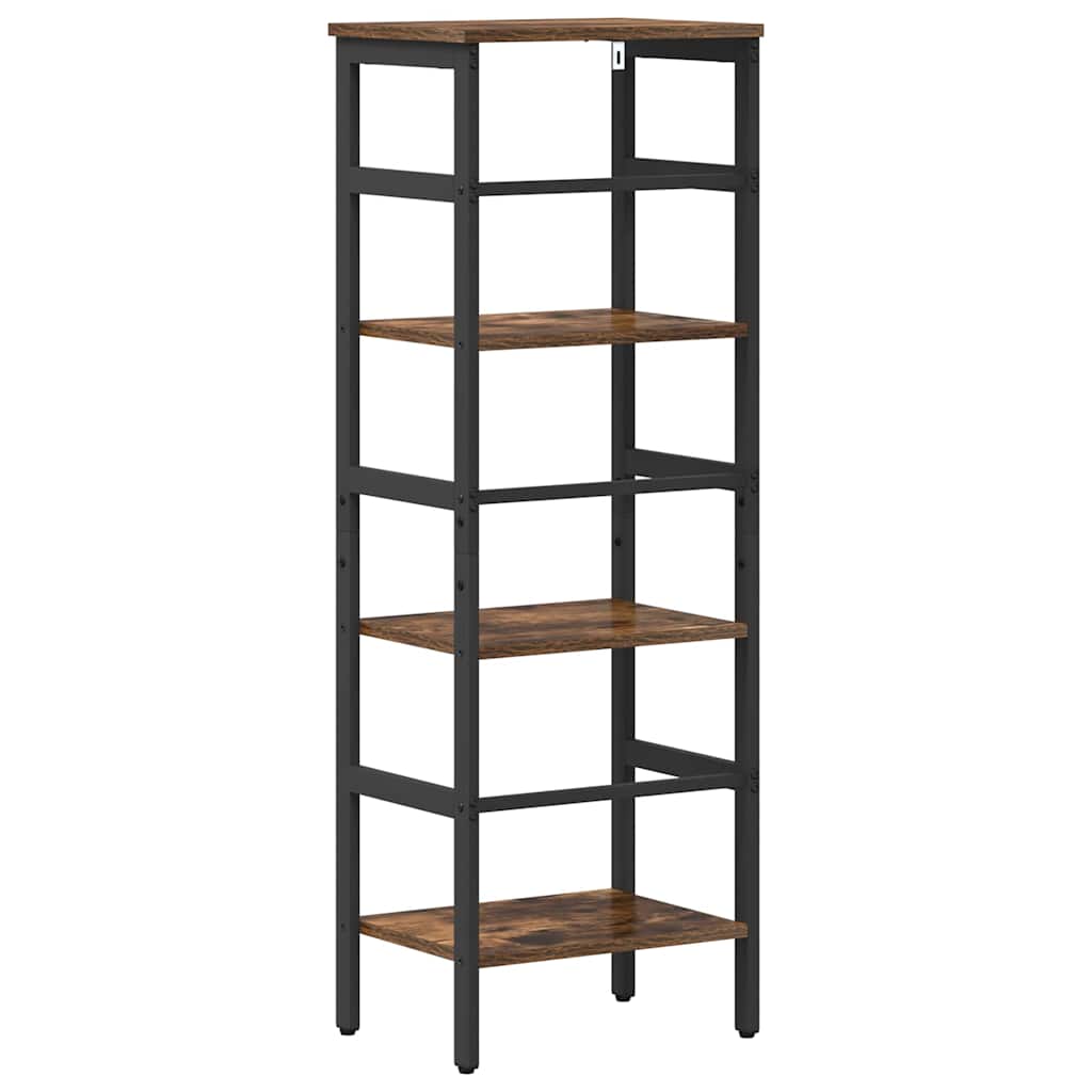 Bokhylle Røkt eik 40 x 29,5 x 115 cm Konstruert tre