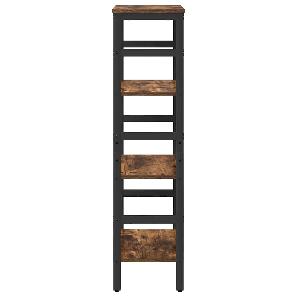 Bokhylle Røkt eik 40 x 29,5 x 115 cm Konstruert tre