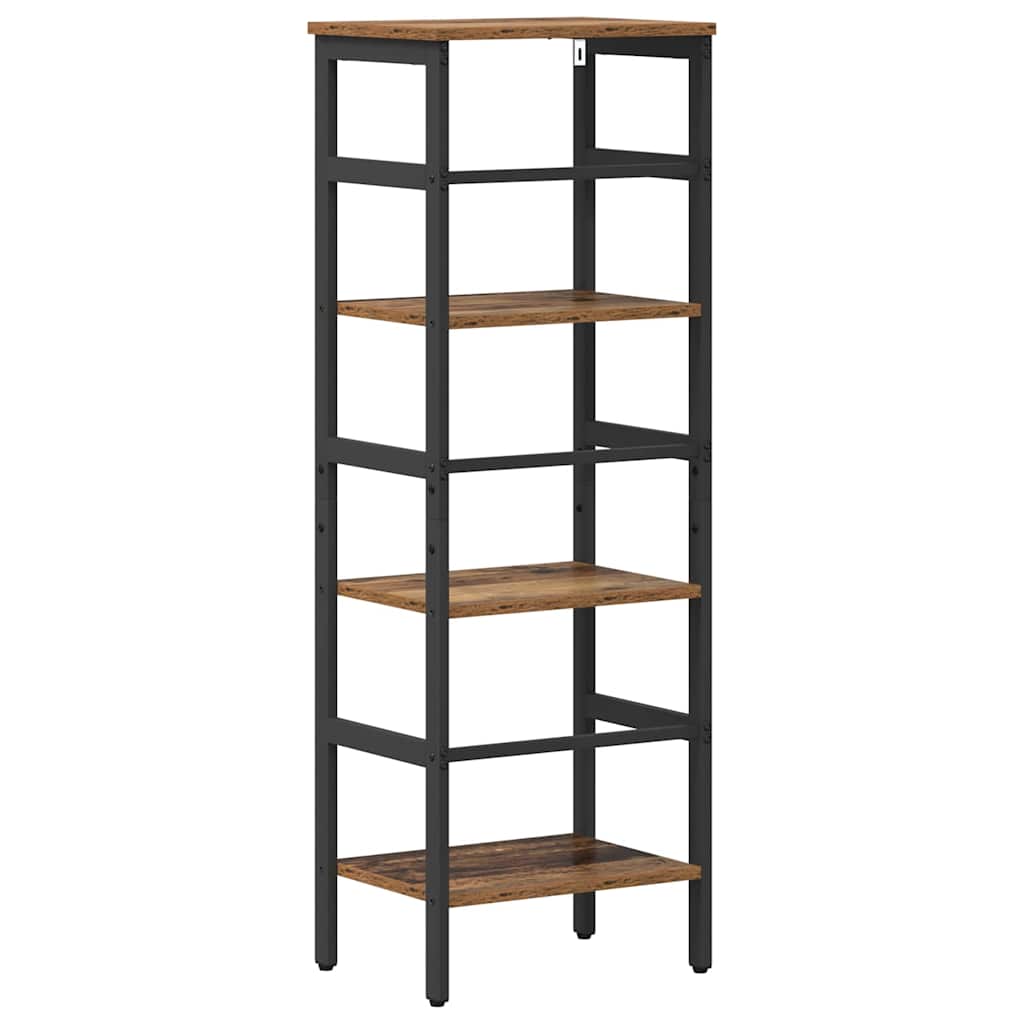 Bokhylle Gamle tre 40 x 29,5 x 115 cm Konstruert tre