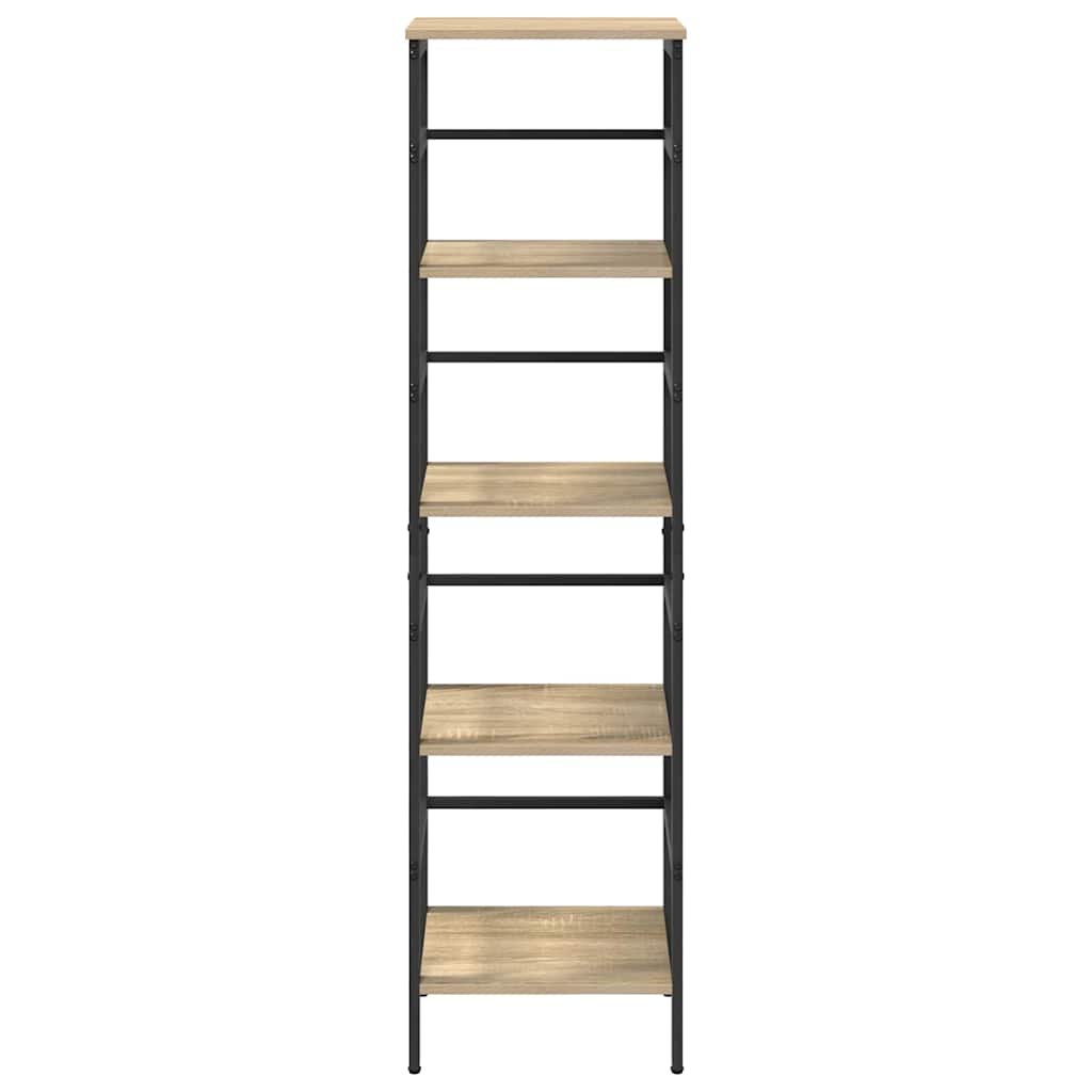 Bokhylle Sonoma eik 40 x 29,5 x 149 cm Konstruert tre