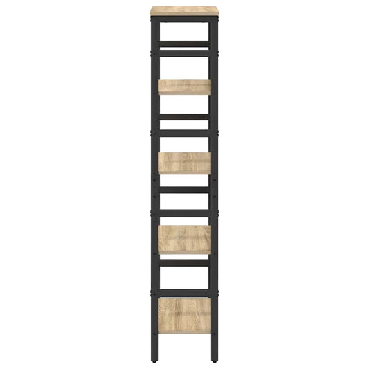 Bokhylle Sonoma eik 40 x 29,5 x 149 cm Konstruert tre