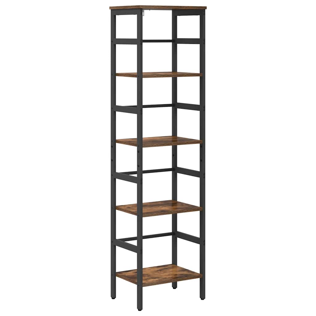 Bokhylle Røkt eik 40 x 29,5 x 149 cm Konstruert tre