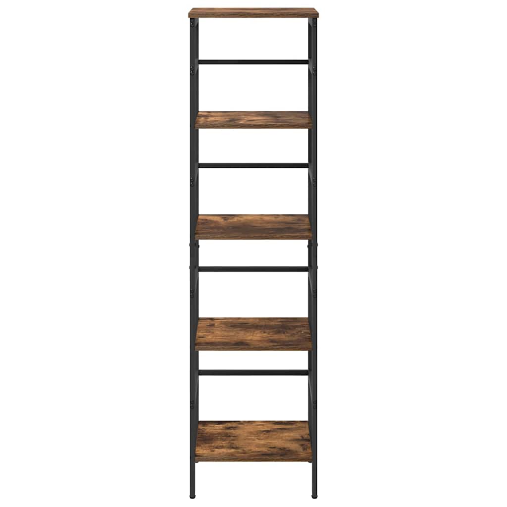 Bokhylle Røkt eik 40 x 29,5 x 149 cm Konstruert tre