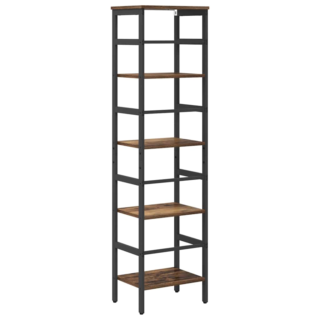 Bokhylle Gamle tre 40 x 29,5 x 149 cm Konstruert tre