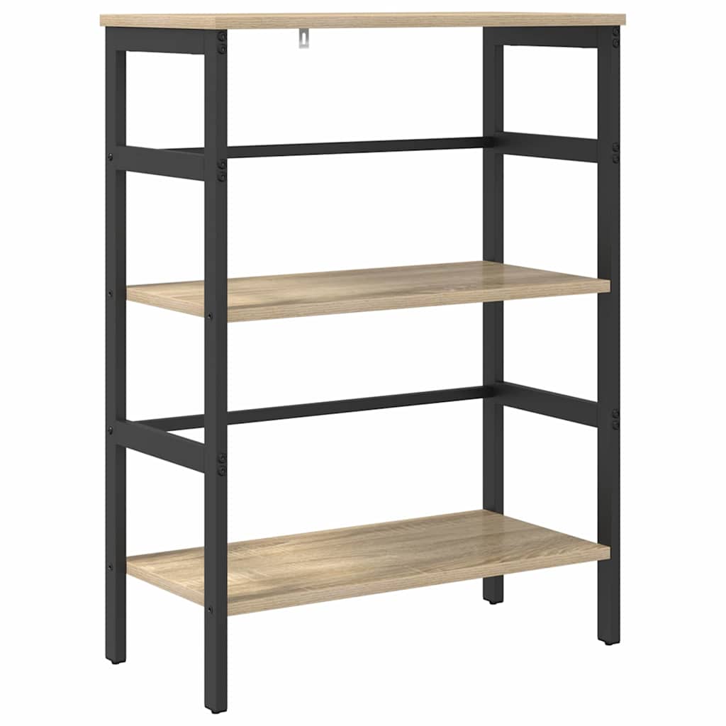 Bokhylle Sonoma eik 60 x 29,5 x 81 cm Konstruert tre