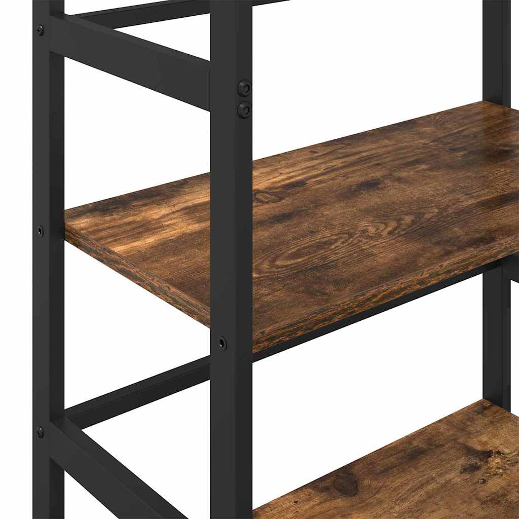Bokhylle Røkt eik 60 x 29,5 x 81 cm Konstruert tre
