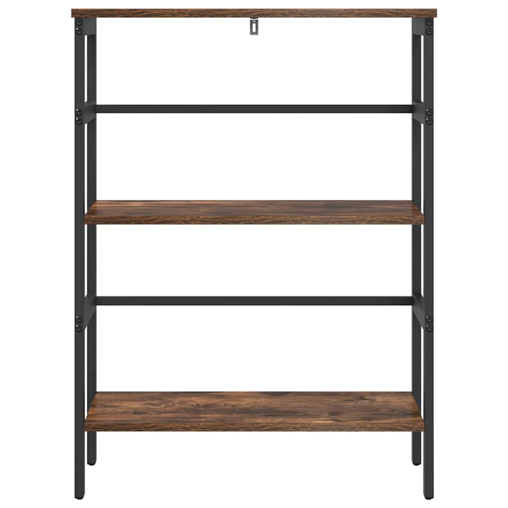 Bokhylle Røkt eik 60 x 29,5 x 81 cm Konstruert tre