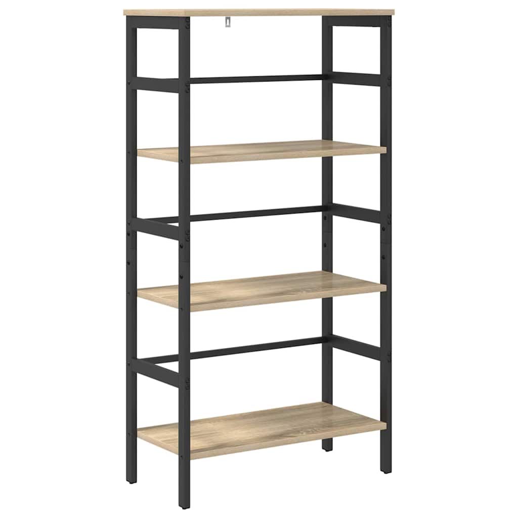 Bokhylle Sonoma eik 60 x 29,5 x 115 cm Konstruert tre