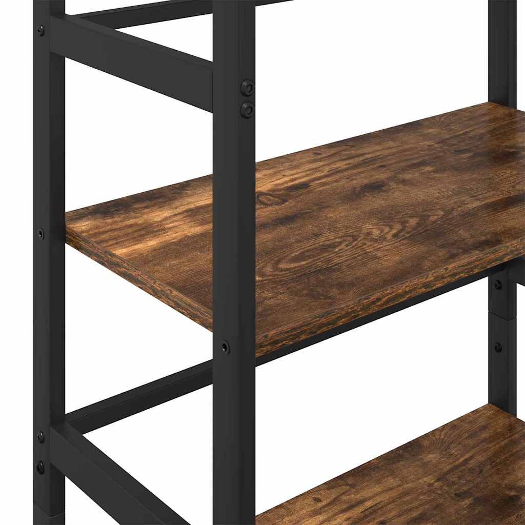 Bokhylle Røkt eik 60 x 29,5 x 115 cm Konstruert tre