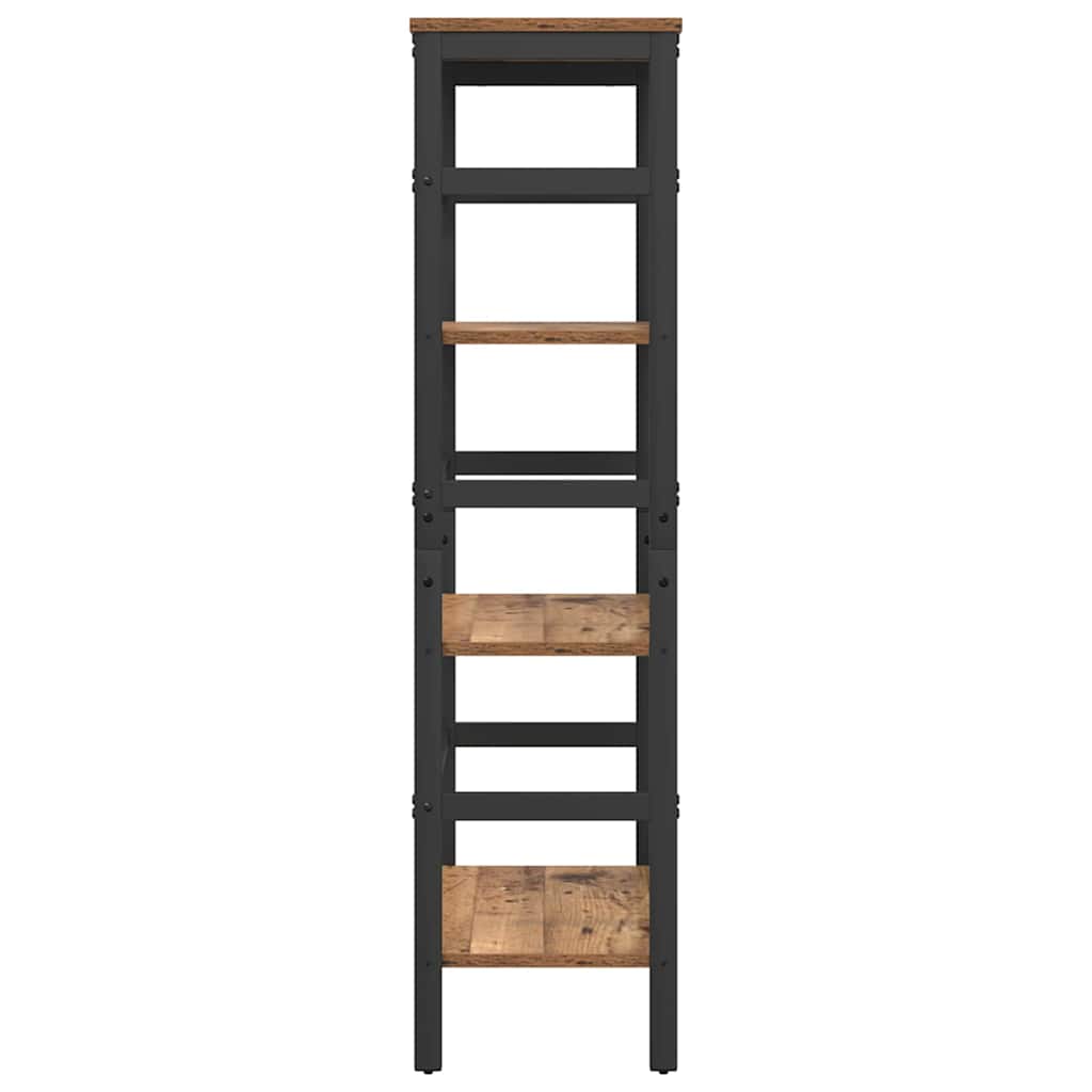 Bokhylle Gamle tre 60 x 29,5 x 115 cm Konstruert tre
