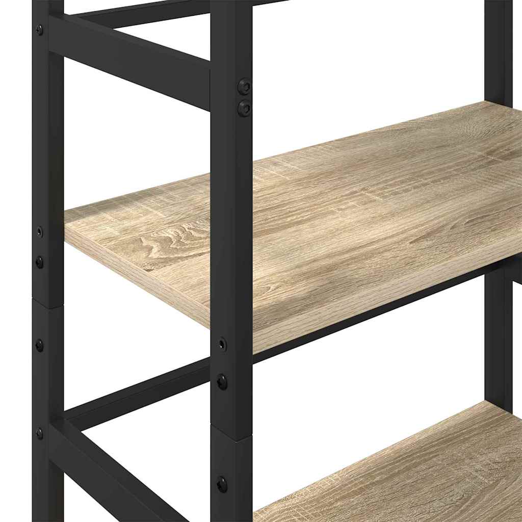 Bokhylle Sonoma eik 60 x 29,5 x 149 cm Konstruert tre