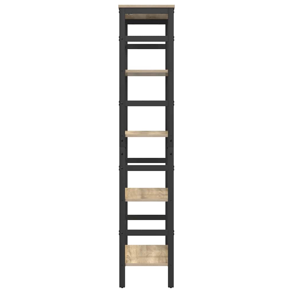Bokhylle Sonoma eik 60 x 29,5 x 149 cm Konstruert tre