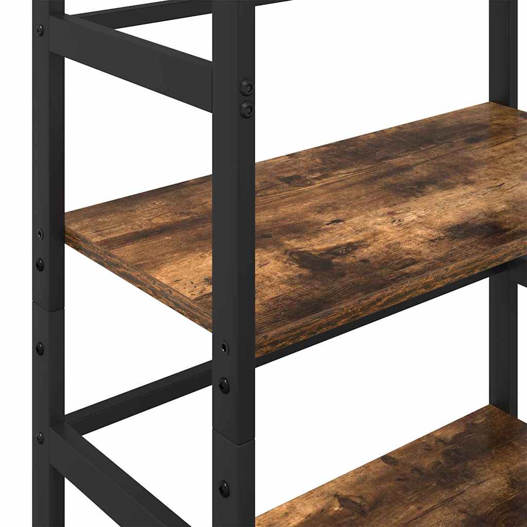 Bokhylle Røkt eik 60 x 29,5 x 149 cm Konstruert tre
