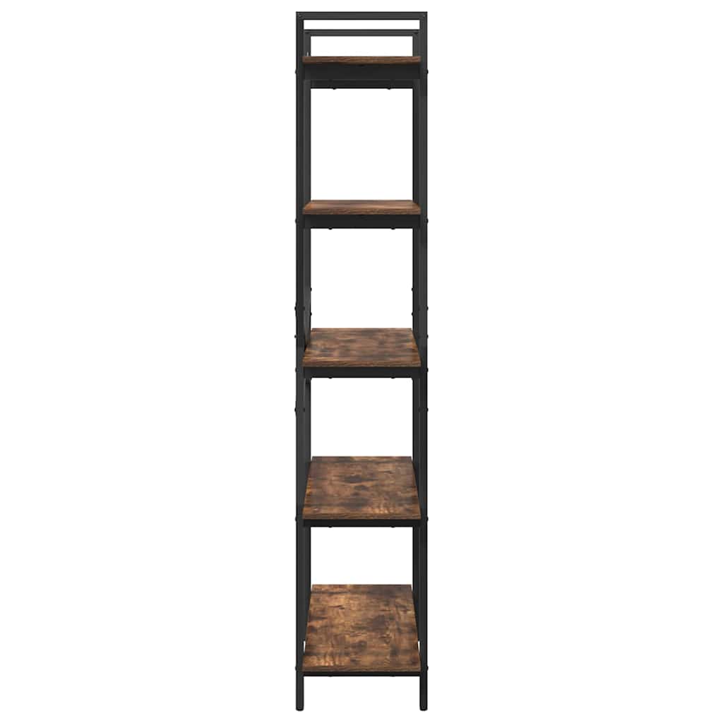 Bokhylle Røkt eik 100 x 33,5 x 178 cm Konstruert tre