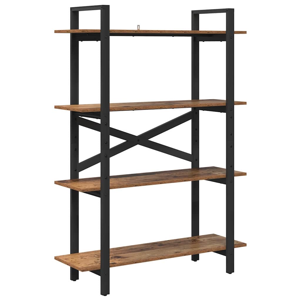 Bokhylle Gamle tre 100 x 33,5 x 140 cm Konstruert tre
