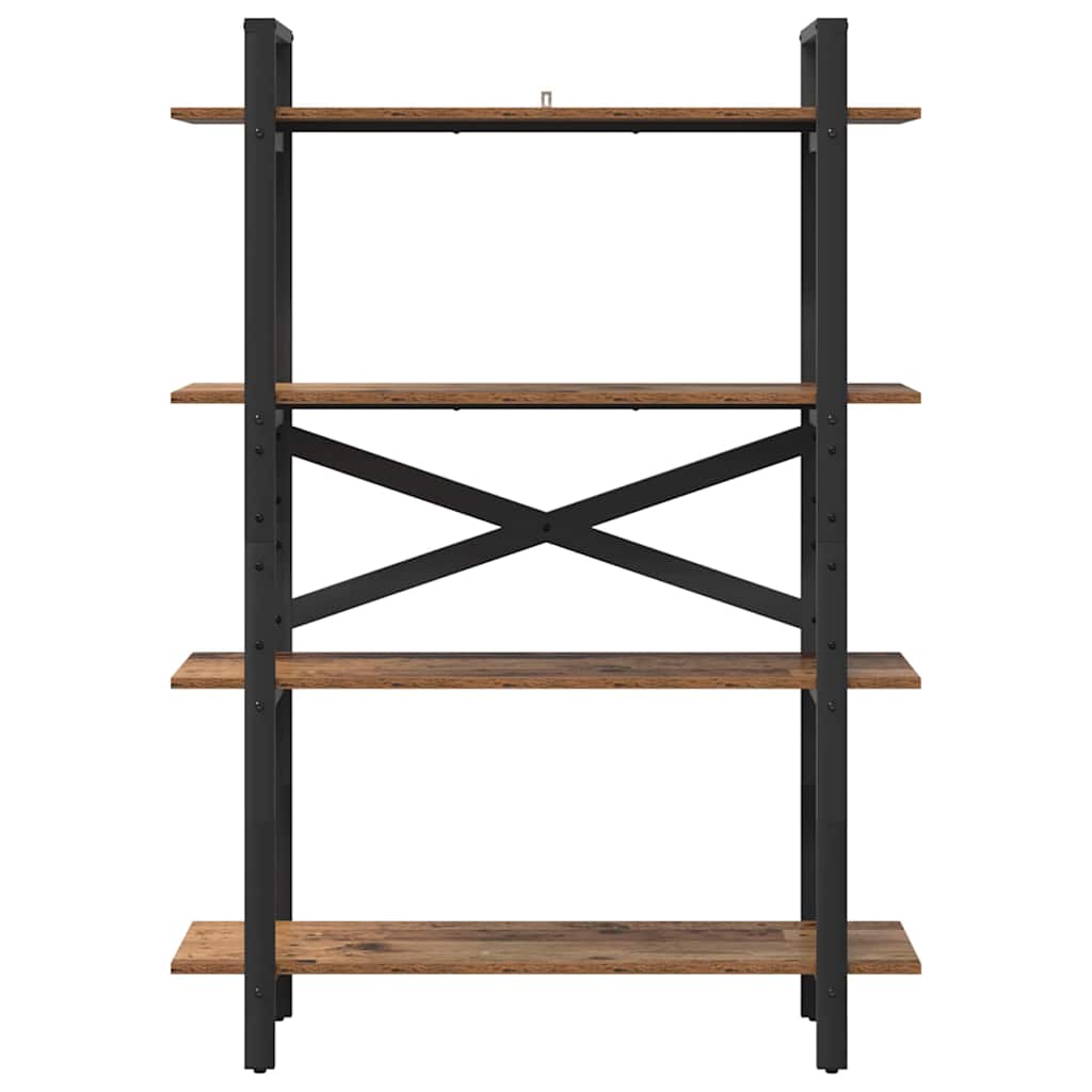 Bokhylle Gamle tre 100 x 33,5 x 140 cm Konstruert tre