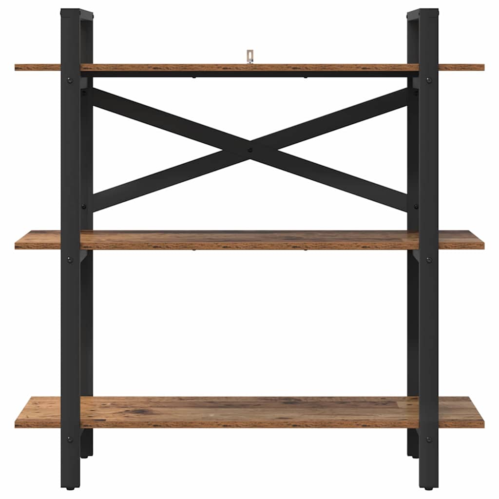 Bokhylle Gamle tre 100 x 33,5 x 102 cm Konstruert tre