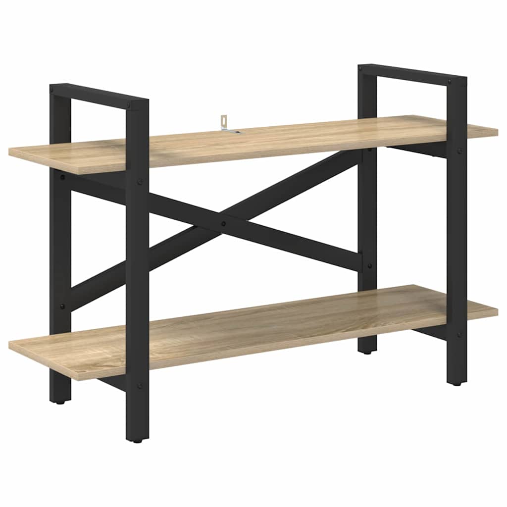 Bokhylle Sonoma eik 100 x 33,5 x 64 cm Konstruert tre
