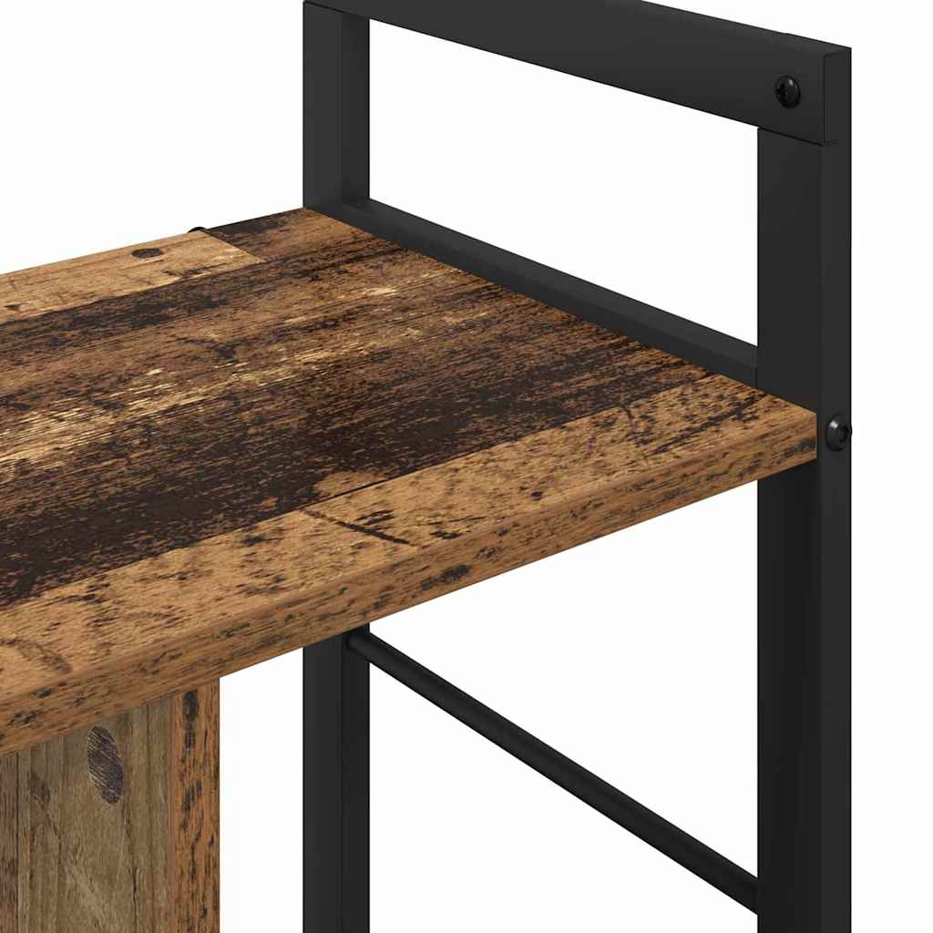 Bokhylle Gamle tre 75 x 30 x 58,5 cm Konstruert tre