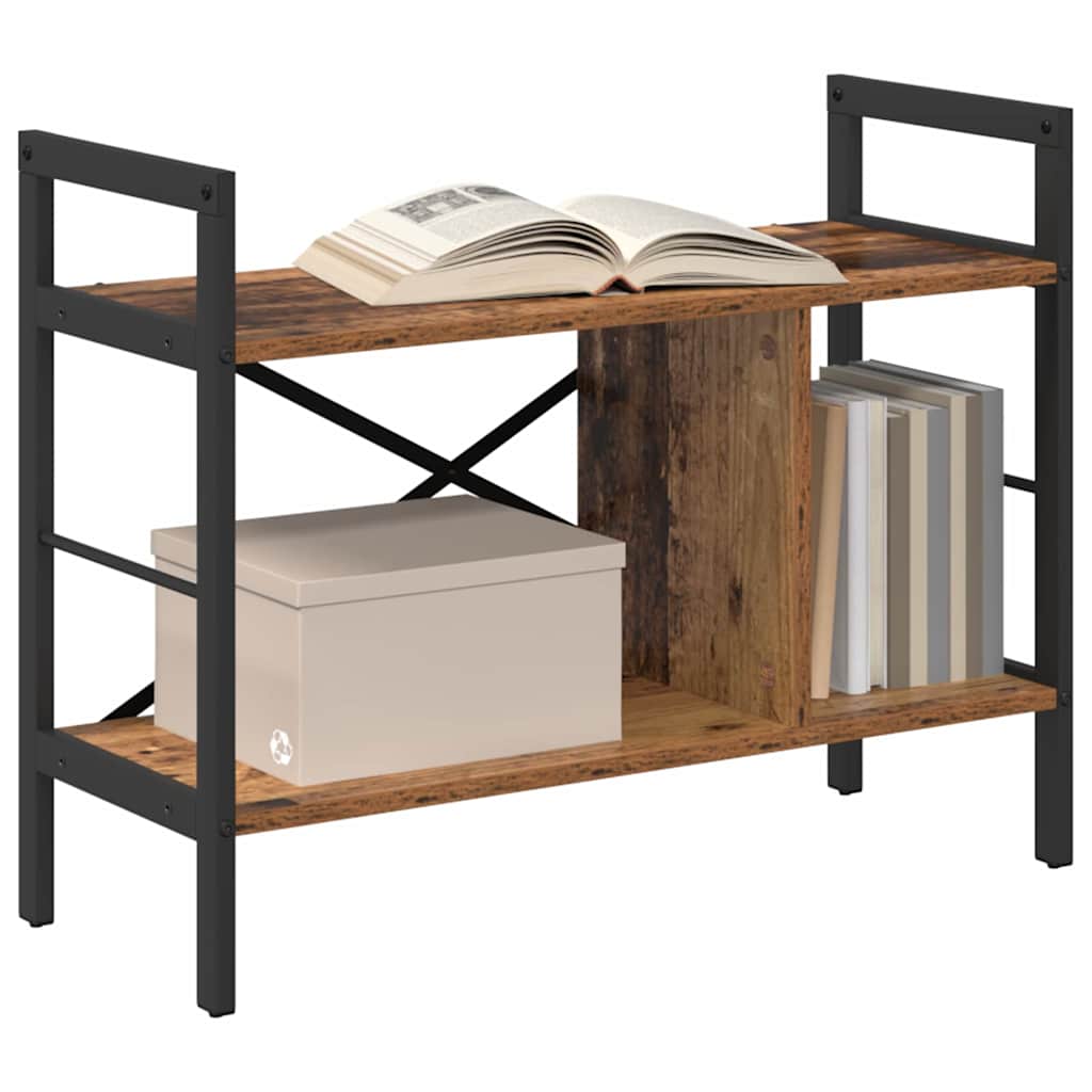 Bokhylle Gamle tre 75 x 30 x 58,5 cm Konstruert tre