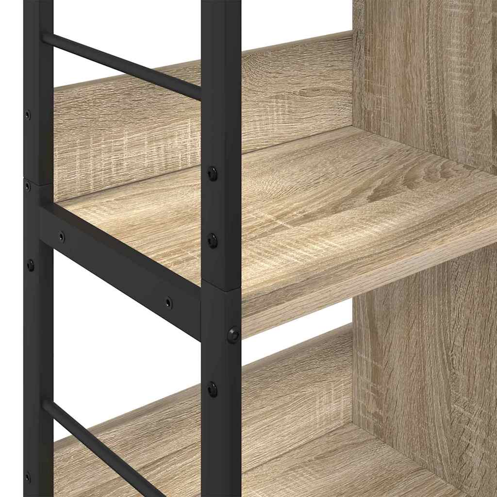 Bokhylle Sonoma eik 82 x 32 x 144,5 cm Konstruert tre