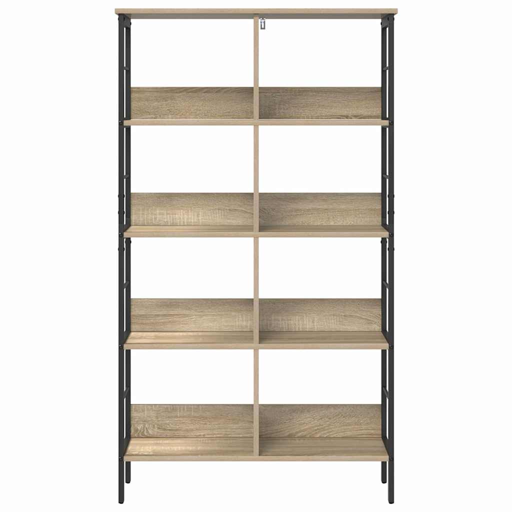 Bokhylle Sonoma eik 82 x 32 x 144,5 cm Konstruert tre