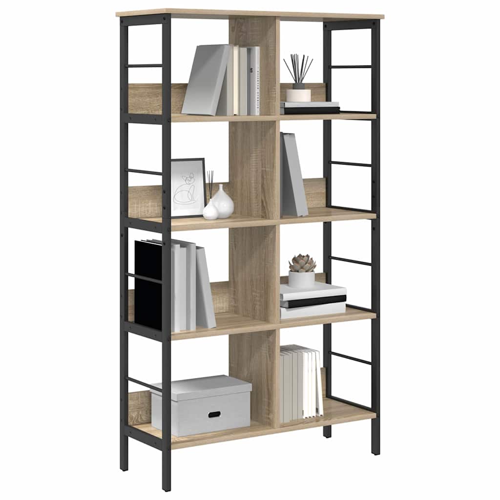 Bokhylle Sonoma eik 82 x 32 x 144,5 cm Konstruert tre