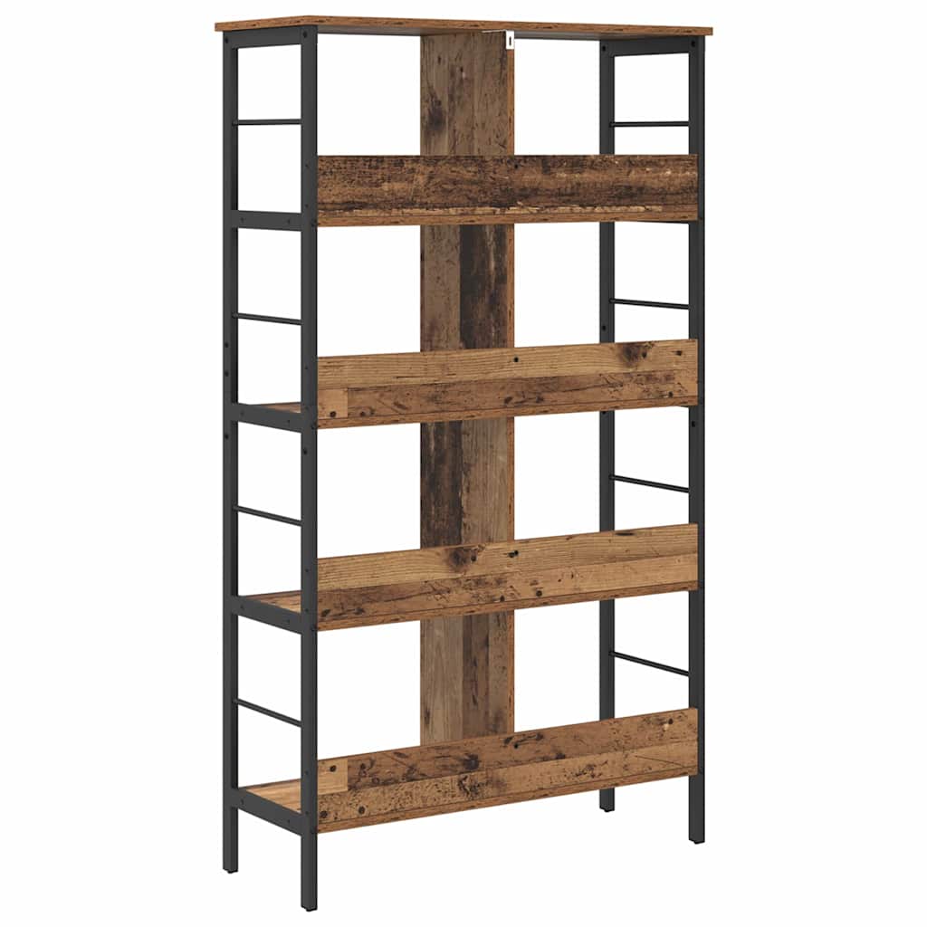Bokhylle Gamle tre 82 x 32 x 144,5 cm Konstruert tre