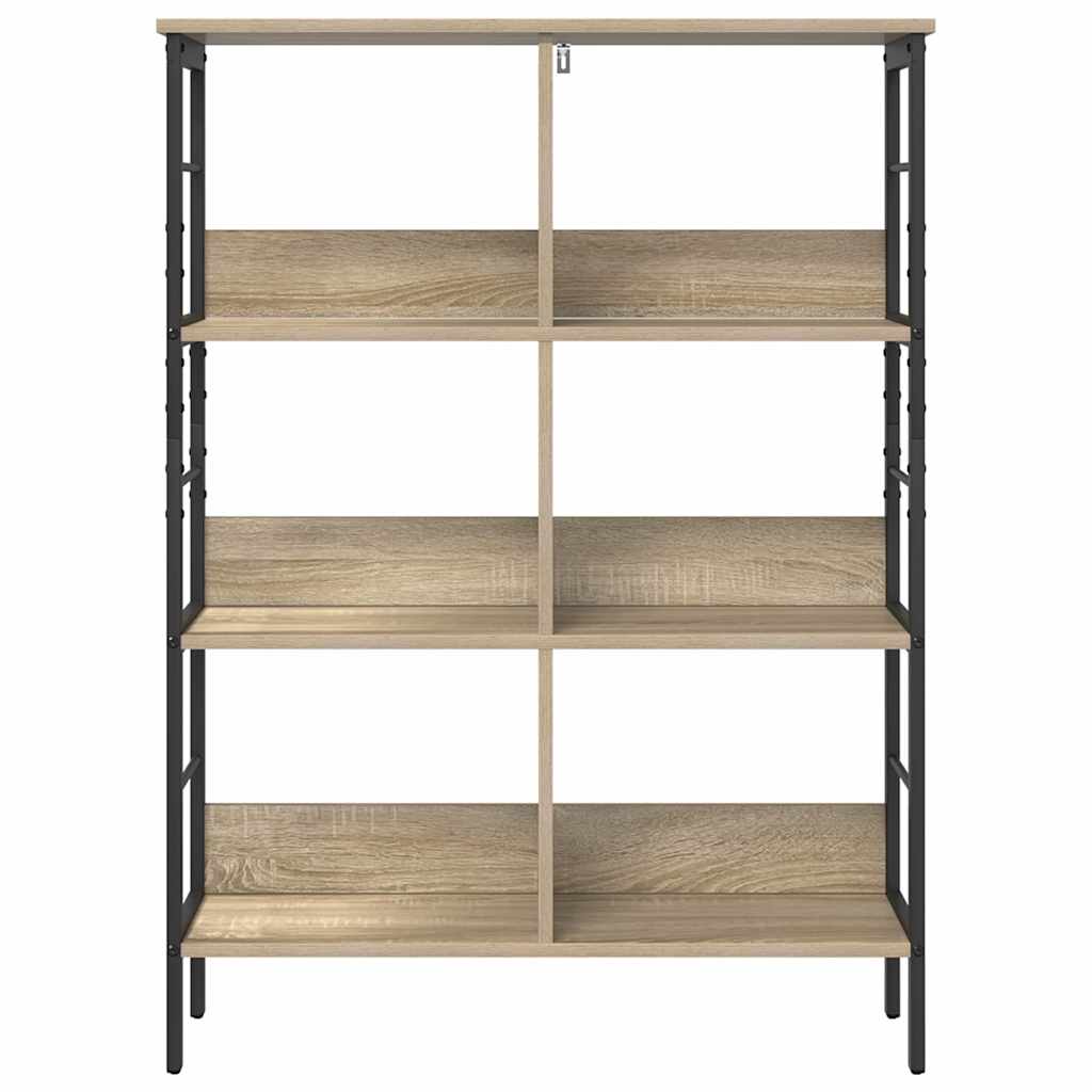 Bokhylle Sonoma eik 82 x 32 x 112 cm Konstruert tre