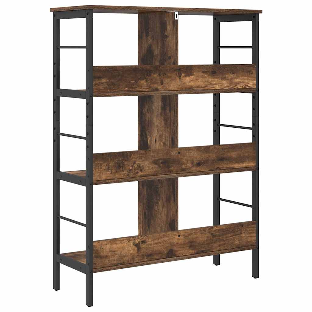 Bokhylle Røkt eik 82 x 32 x 112 cm Konstruert tre