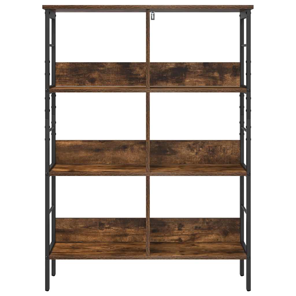 Bokhylle Røkt eik 82 x 32 x 112 cm Konstruert tre