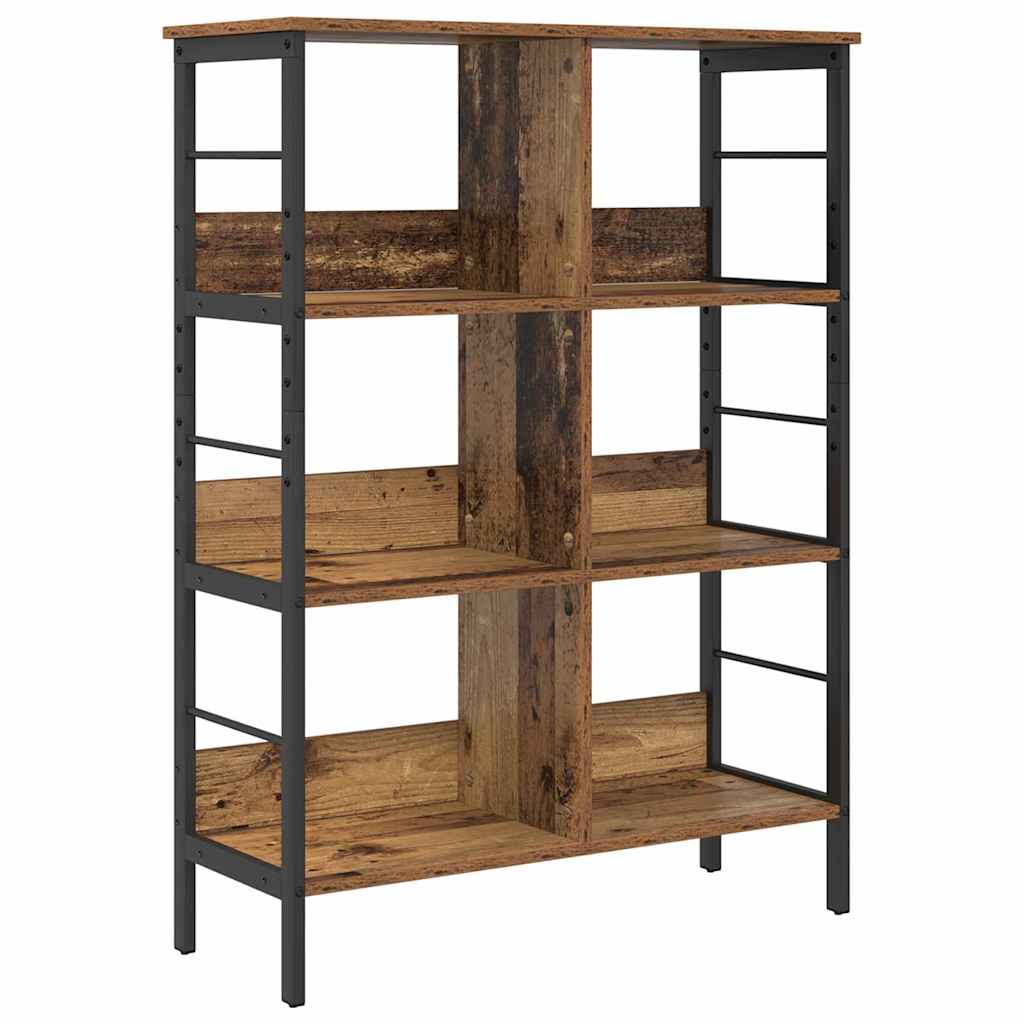 Bokhylle Gamle tre 82 x 32 x 112 cm Konstruert tre