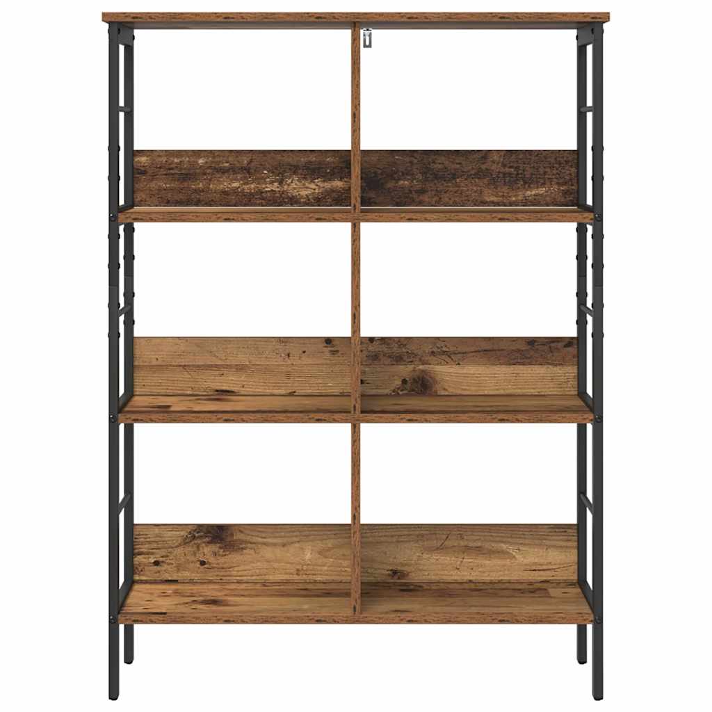 Bokhylle Gamle tre 82 x 32 x 112 cm Konstruert tre
