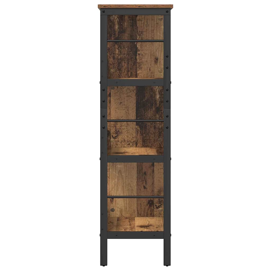 Bokhylle Gamle tre 82 x 32 x 112 cm Konstruert tre