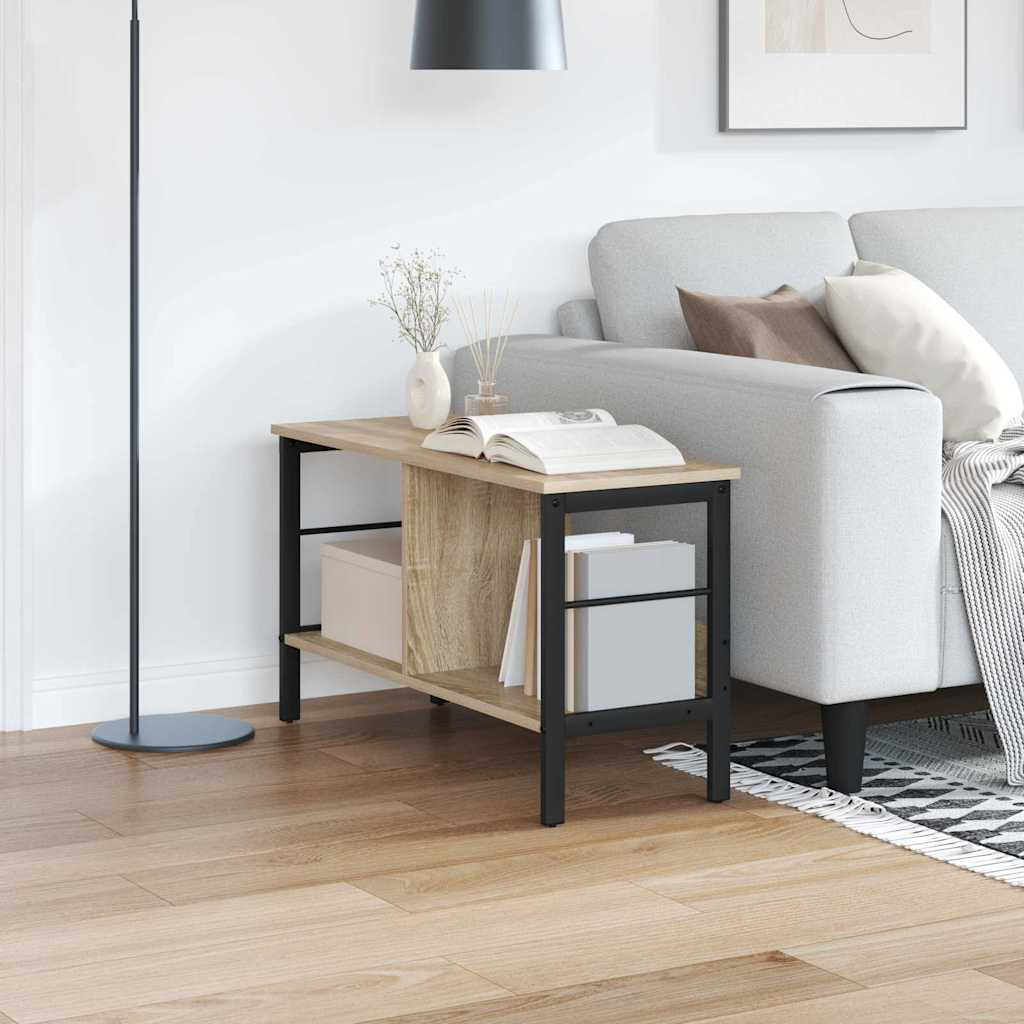 Bokhylle Sonoma eik 82 x 32 x 47 cm Konstruert tre