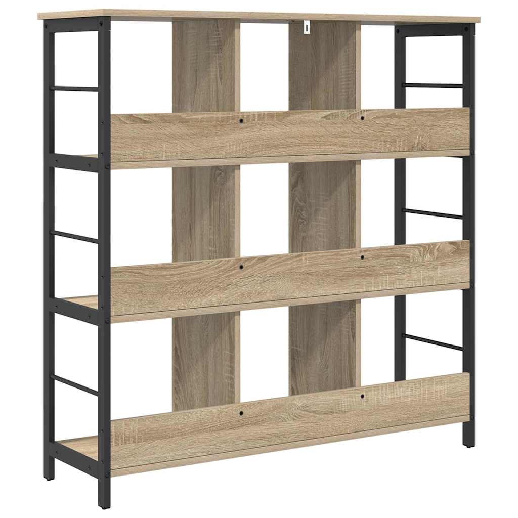 Bokhylle Sonoma eik 102 x 32 x 104,5 cm Konstruert tre