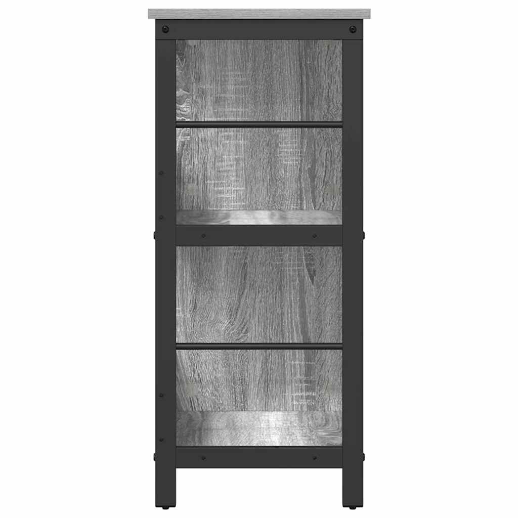 Bokhylle Grå Sonoma 102 x 32 x 72,5 cm Konstruert tre